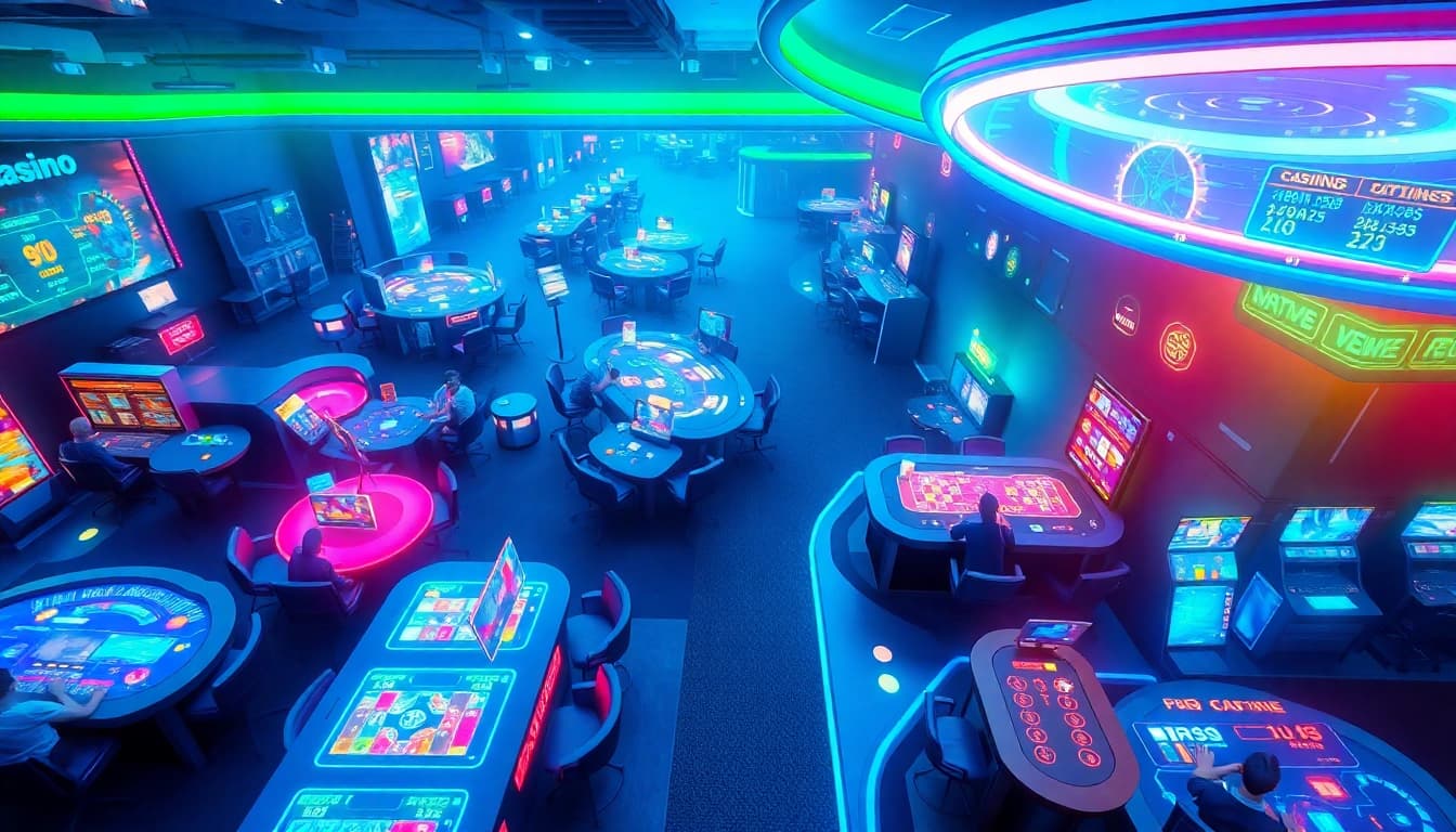 Experience the excitement of the casino floor with New Technology enhancing gameplay.