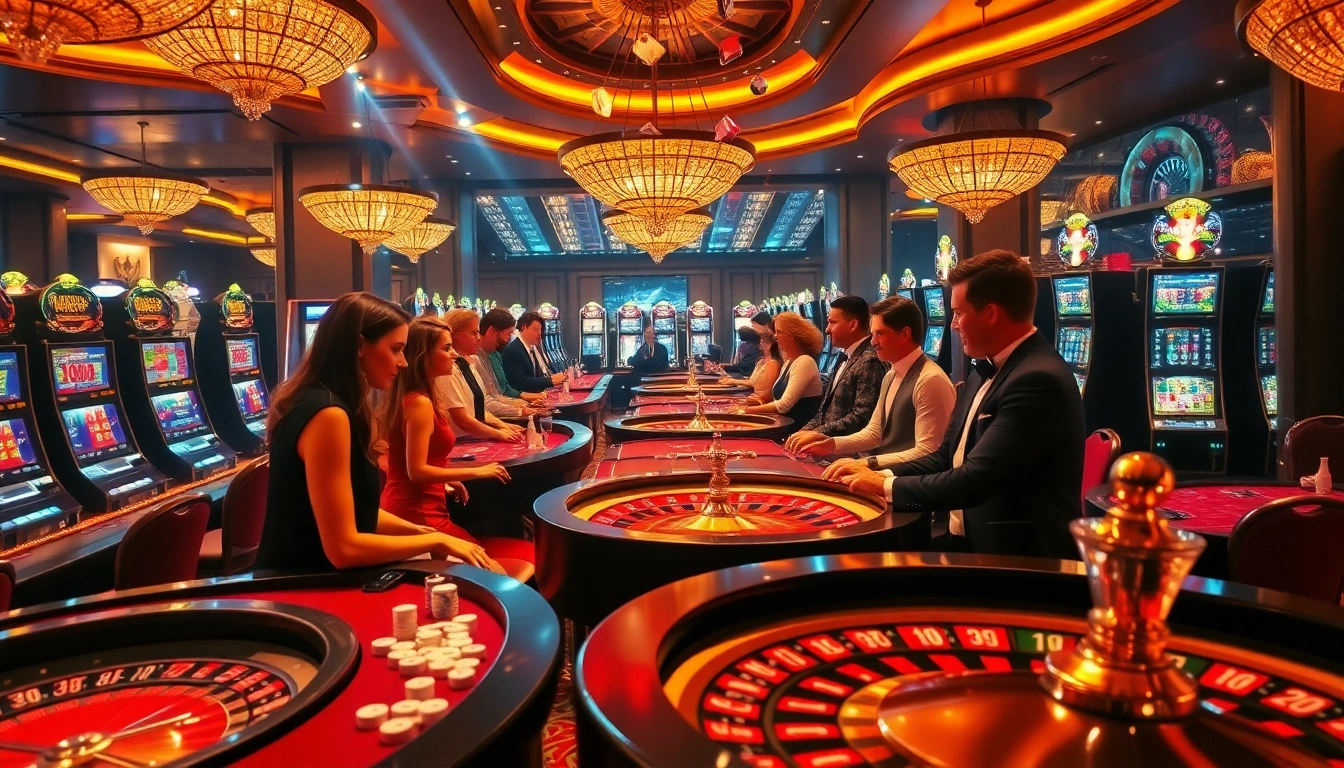Experience the thrill of online gambling at https://rr88.se.net/ with vibrant casino visuals.
