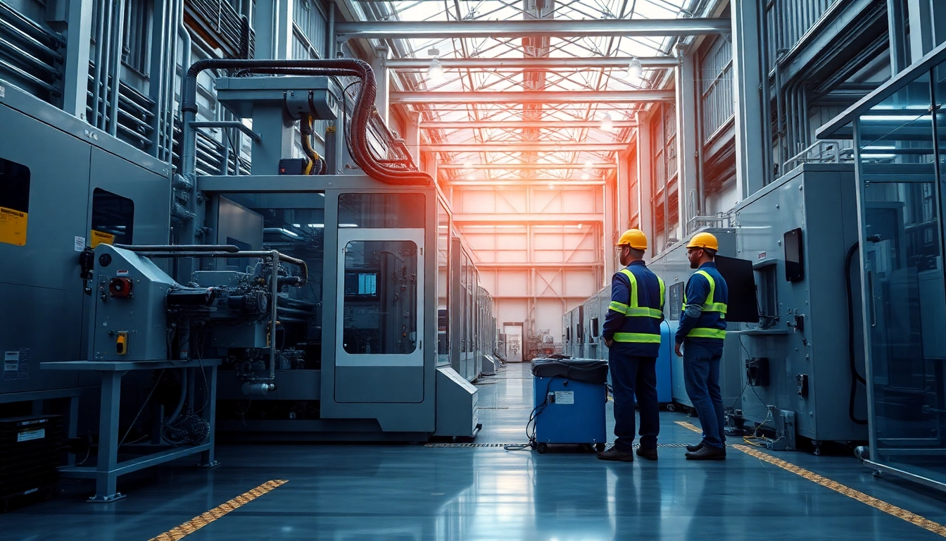 Visual representation of hm88 industrial machinery in a modern manufacturing setting, showcasing efficiency and safety.