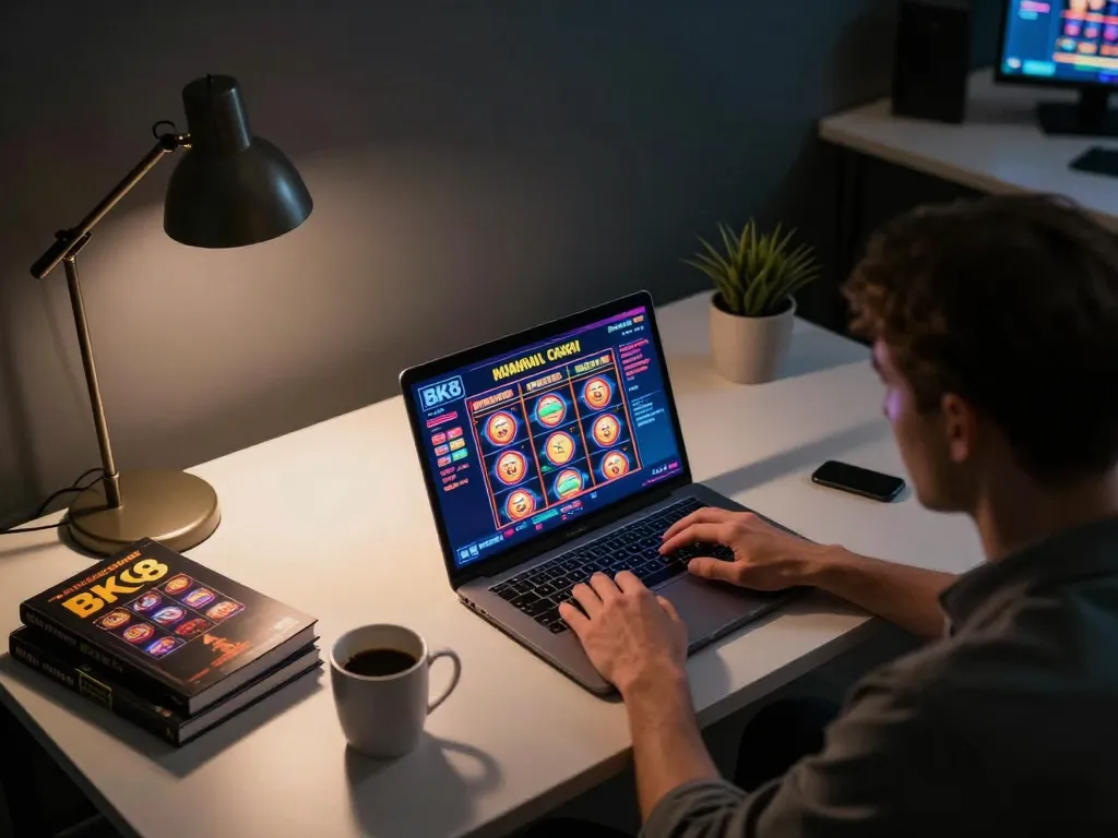 Experience the excitement of online gaming with BK8 dad, showcasing a vibrant casino interface