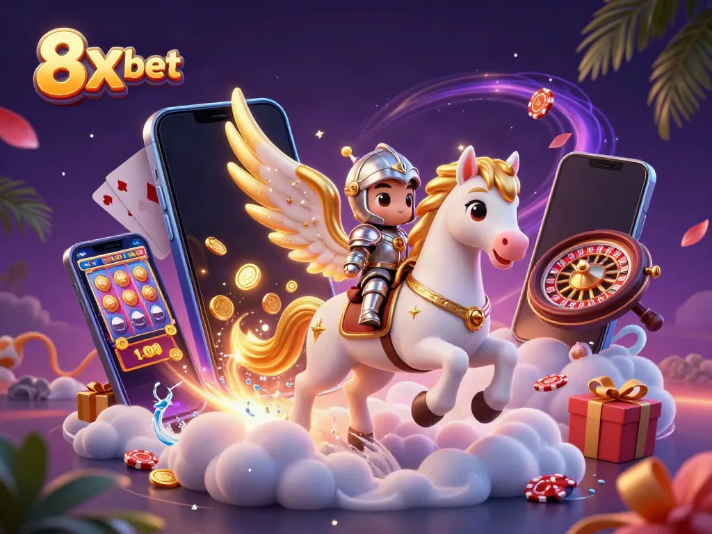 Experience thrilling gameplay with 8x bet on vibrant slot machines and stunning casino visuals.
