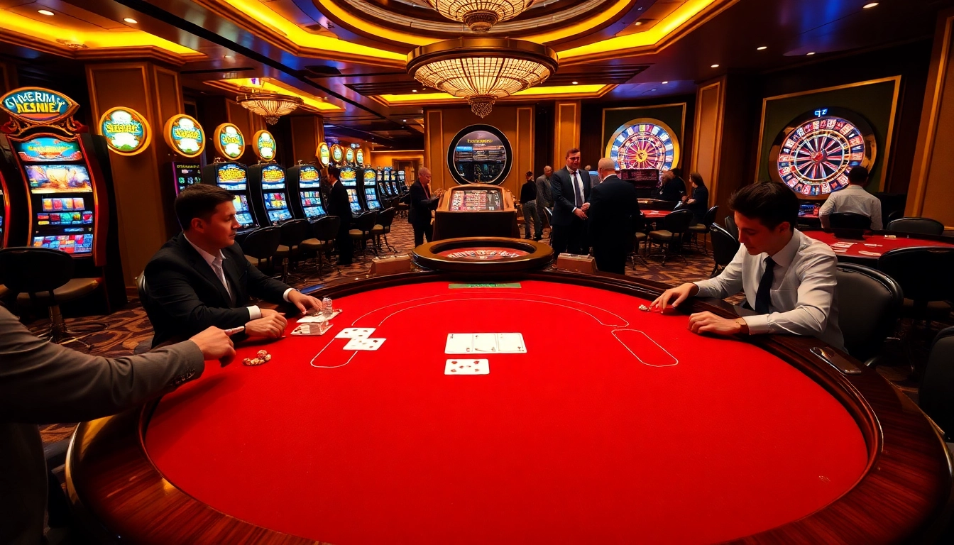 Experience the thrill of gambling at https://58win.talk/ with our vibrant casino scene featuring poker and slot machines.