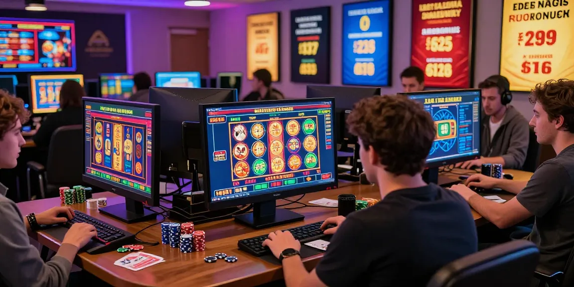 Engaging gaming scene showcasing players enjoying non UK casinos at home with advanced technology and exciting features on https://dsam.org.uk.