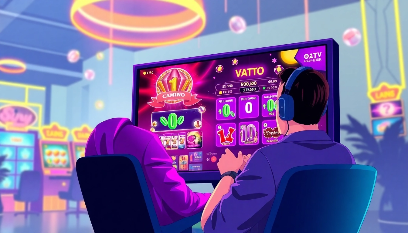 Cazinouri online germania fără depunere, showcasing an exciting gaming experience with dynamic visuals and engaging gameplay.