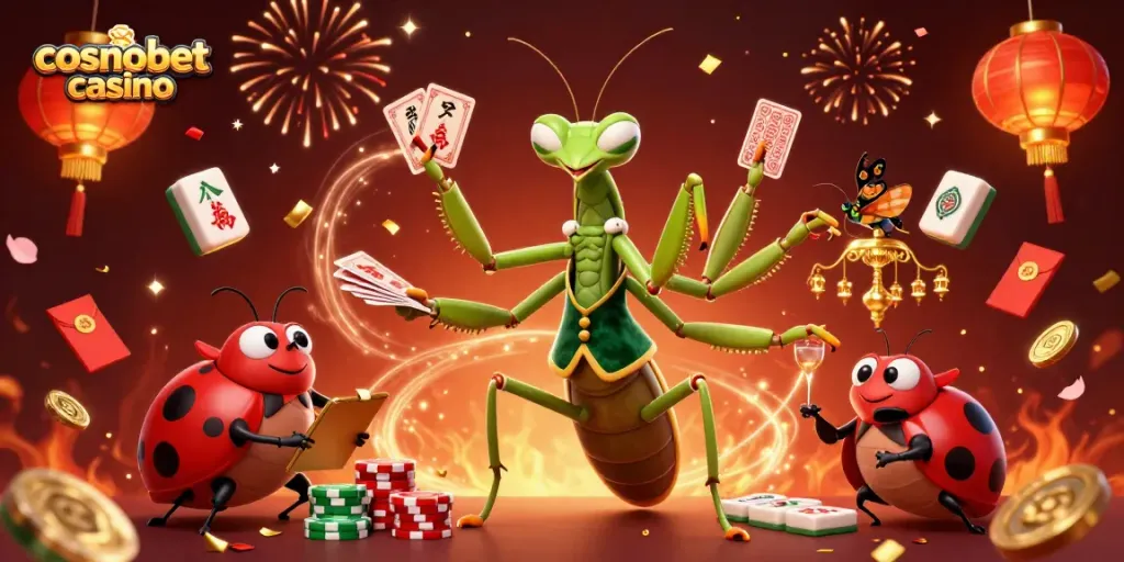 Join the fun at Cosmobet Casino with vibrant games, cards, and festive celebrations.