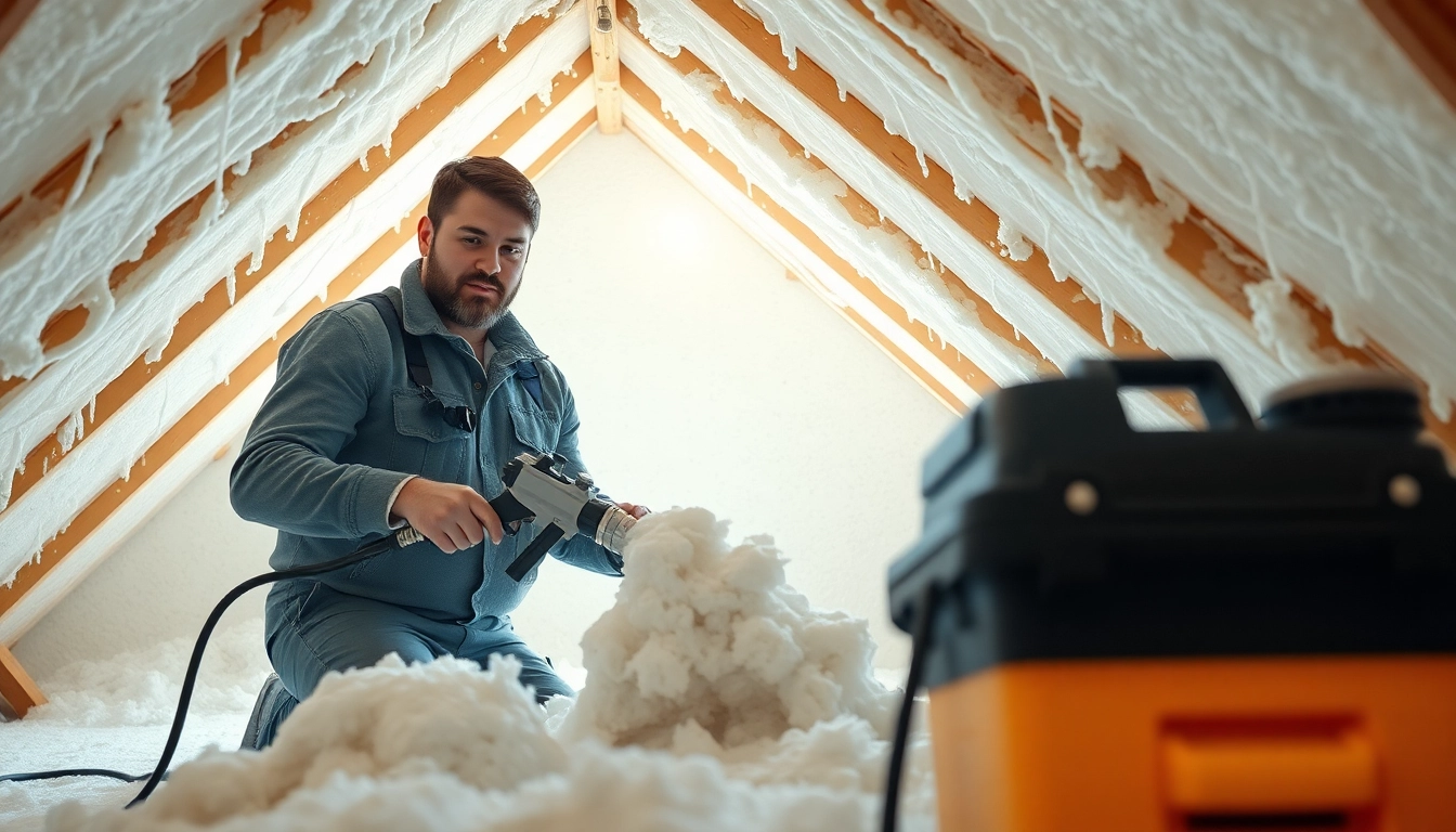 Action-focused image depicting average spray foam removal cost process by a professional technician.