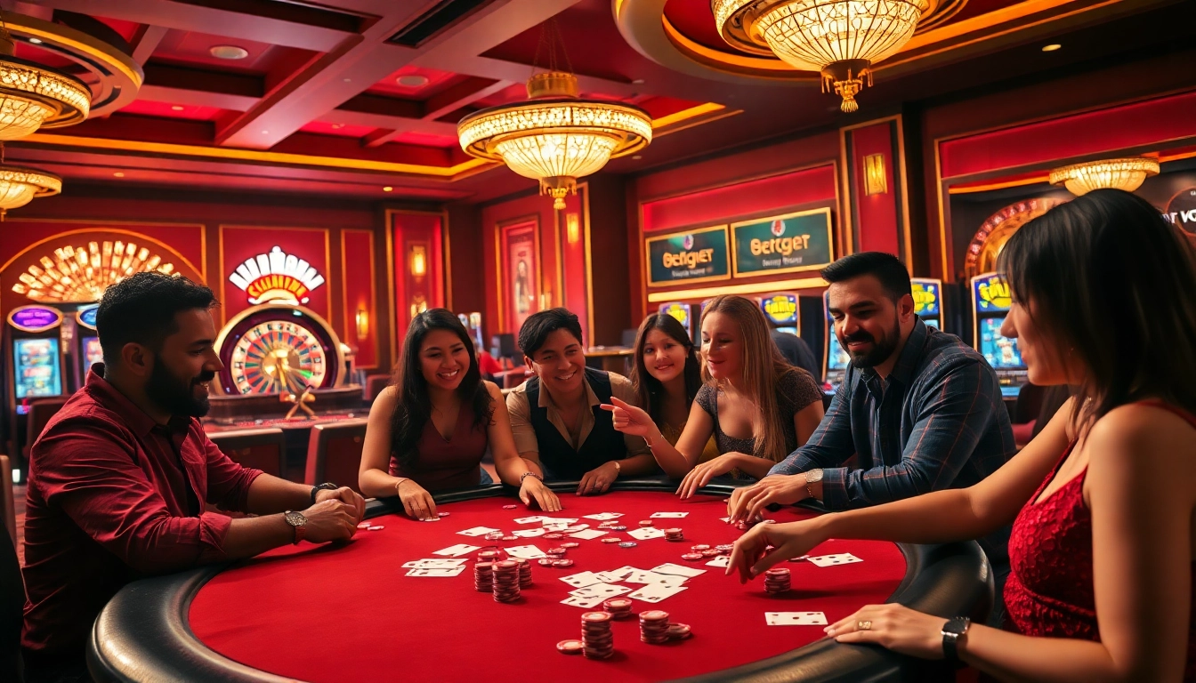 Experience the thrill of winning at https://go8.gdn/ with an exciting poker game and roulette wheel.