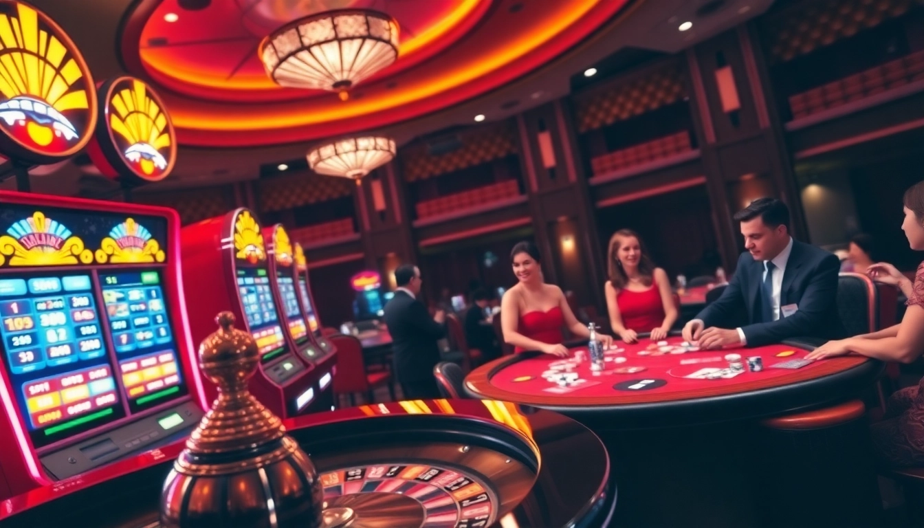 Experience the thrill of winning at ku win casino with engaging slot machines and a vibrant atmosphere.