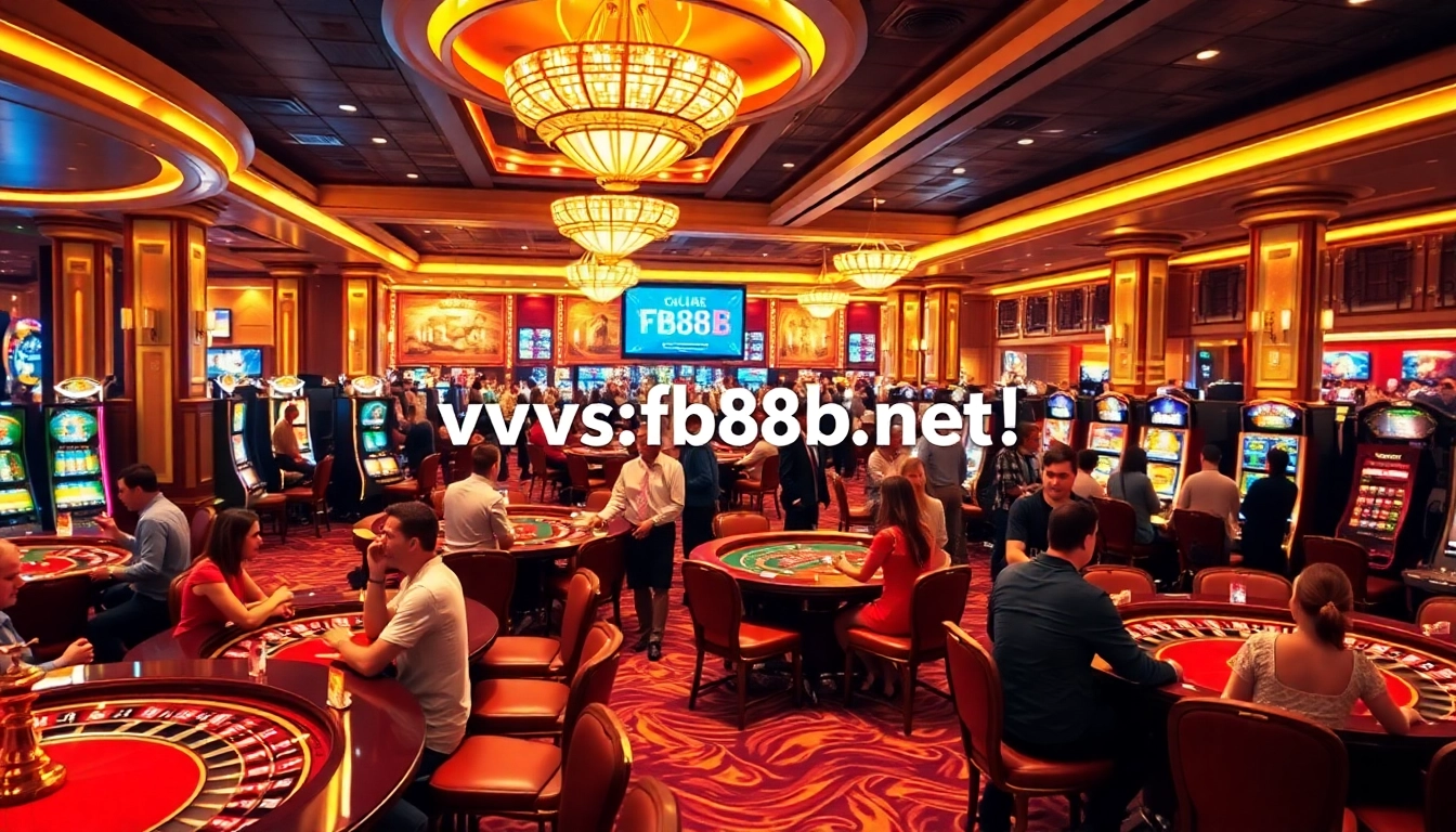 Experience the excitement of the casino world at https://fb88b.net/ with vibrant games and professional dealers.