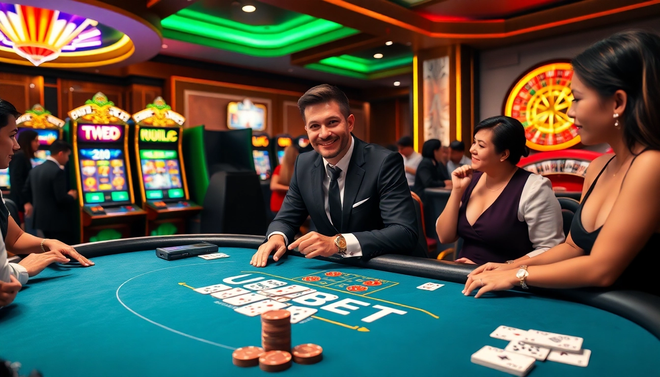 USBET offers an immersive online casino experience with engaging games and professional dealers.