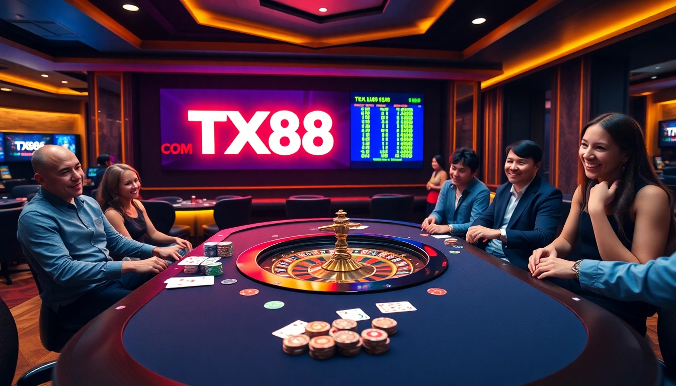 Experience the luxury of TX88 com as players enjoy thrilling casino games with excitement.