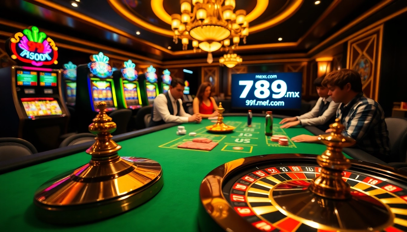 Gamble with excitement at 789f.mex.com featuring a glamorous casino scene.