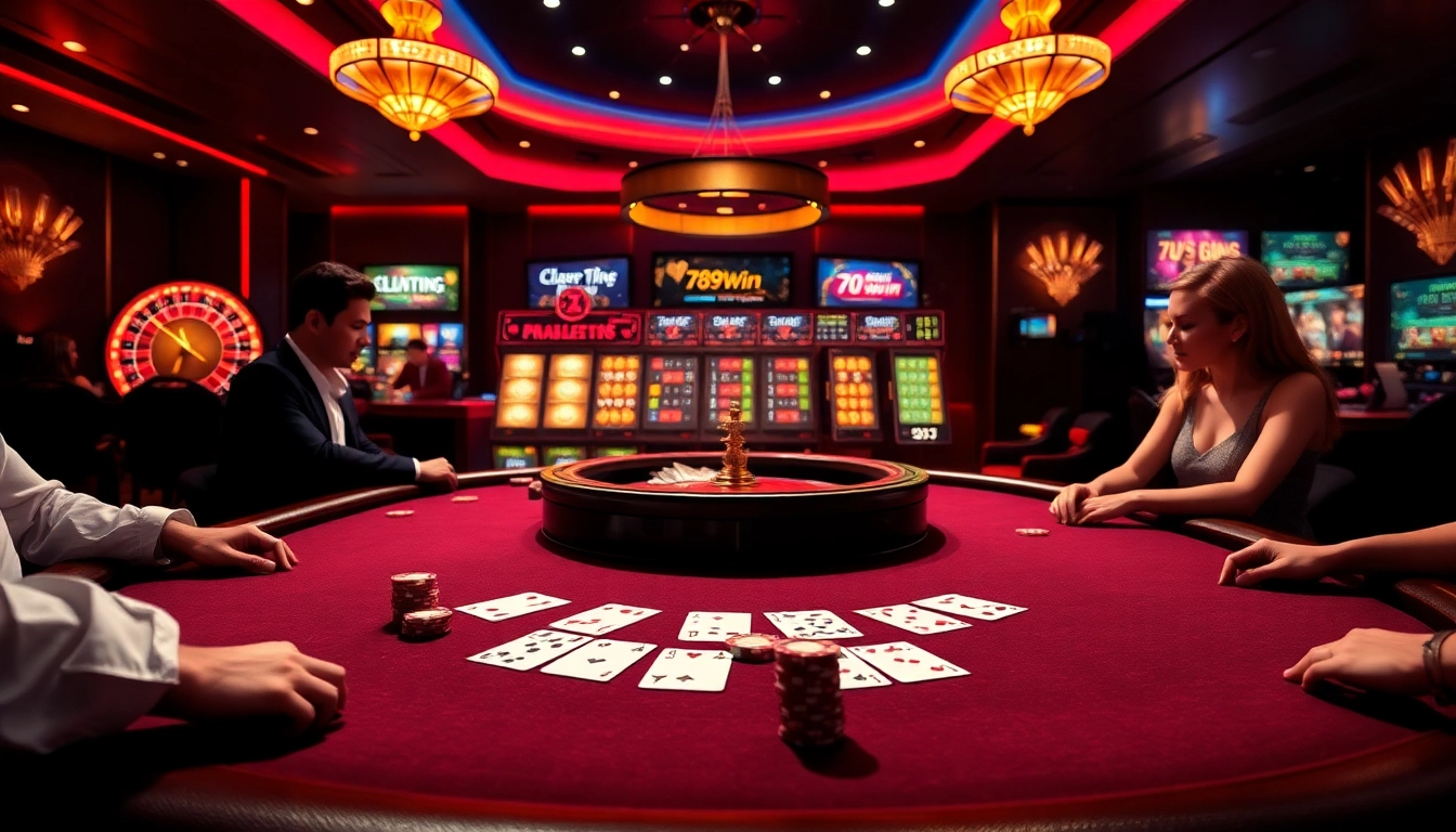 Experience thrilling gameplay at 789win.com with exciting casino games and vibrant betting tables.