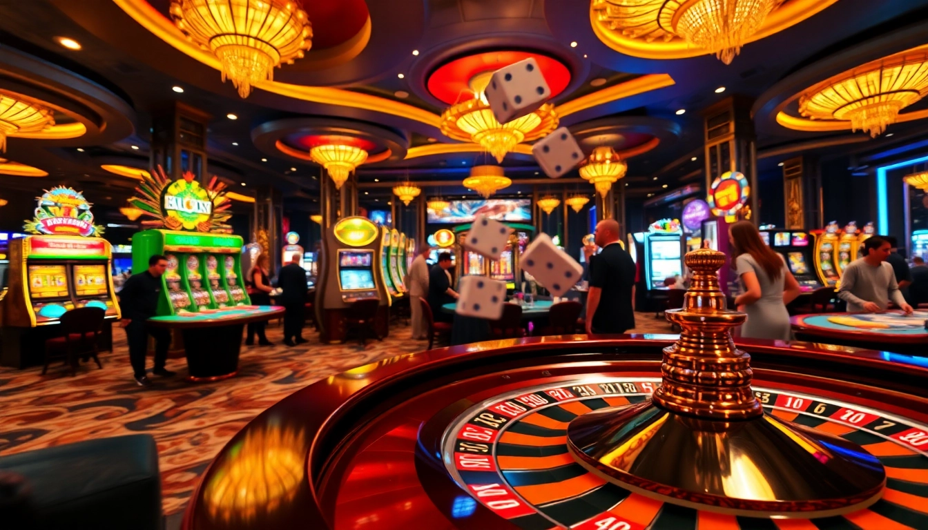 Experience the excitement of strategic gambling at https://jun88buzz.info/ with vibrant poker tables and spinning roulette wheels.