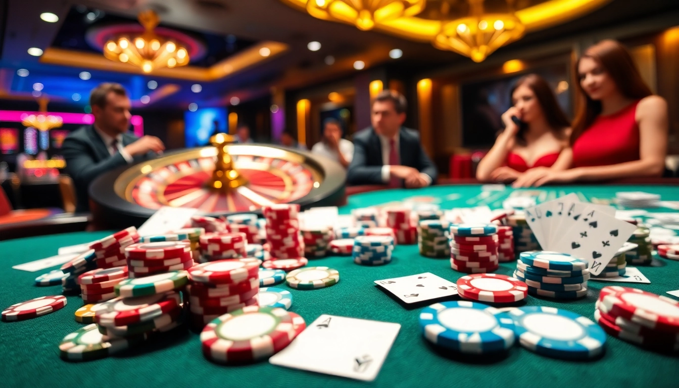 Experience the vibrant gaming atmosphere at https://kkwinb.com/ with engaging poker tables and roulette thrills.