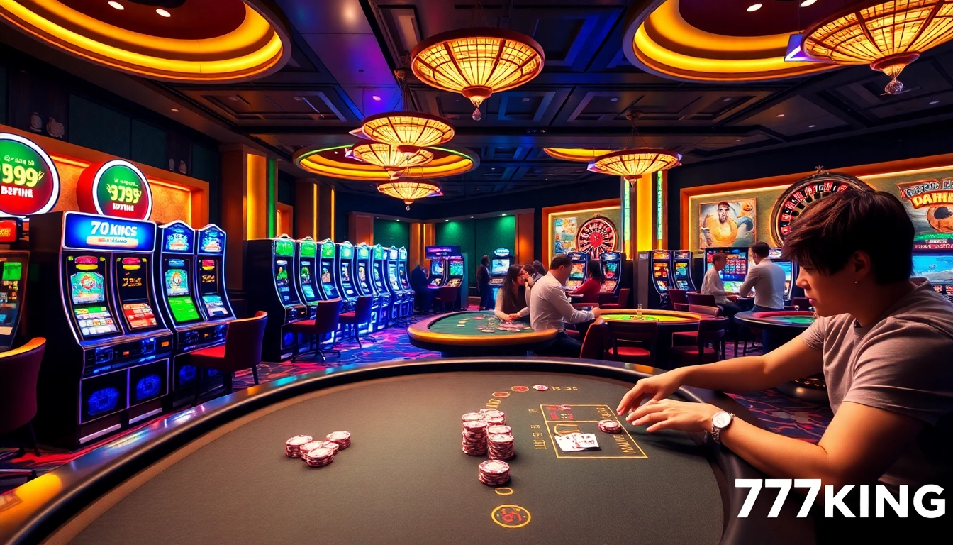 Experience the thrill of gambling at Nhà cái 79KING with vibrant games and luxurious atmosphere.