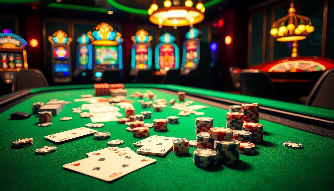 Experience the thrill at Nhà cái Pg66 with strategic gameplay at a lively casino table.