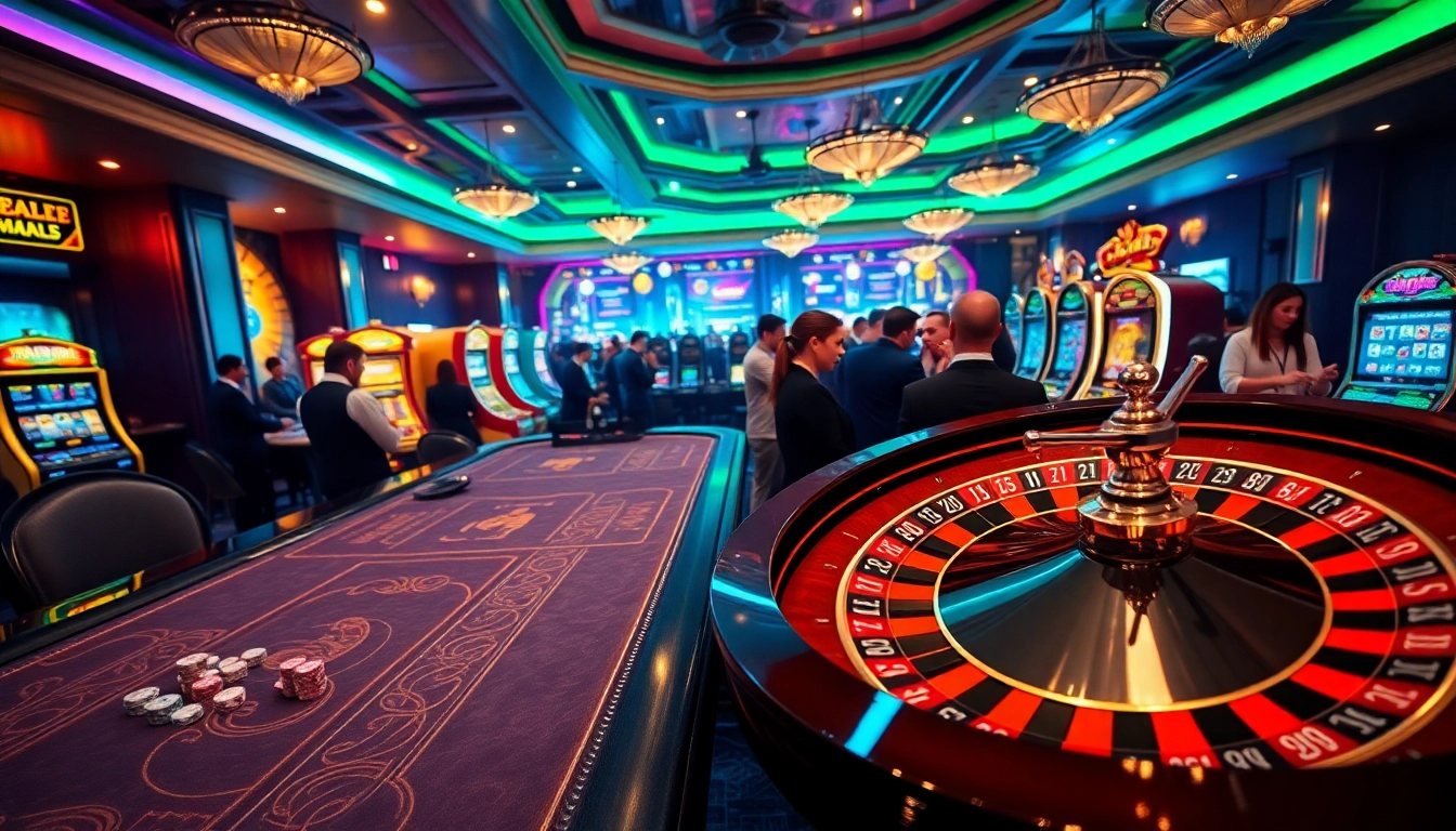 Experience the excitement of live gaming at https://b52club.menu/ with vibrant casino tables and enthusiastic players.