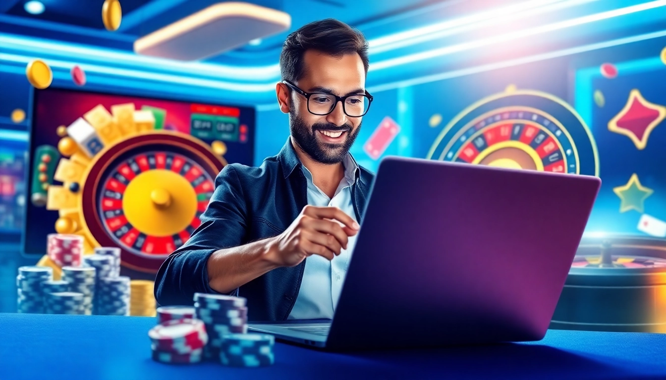 Engaging online gambling interface featuring ok9 thể thao with vibrant casino visuals and sports betting.