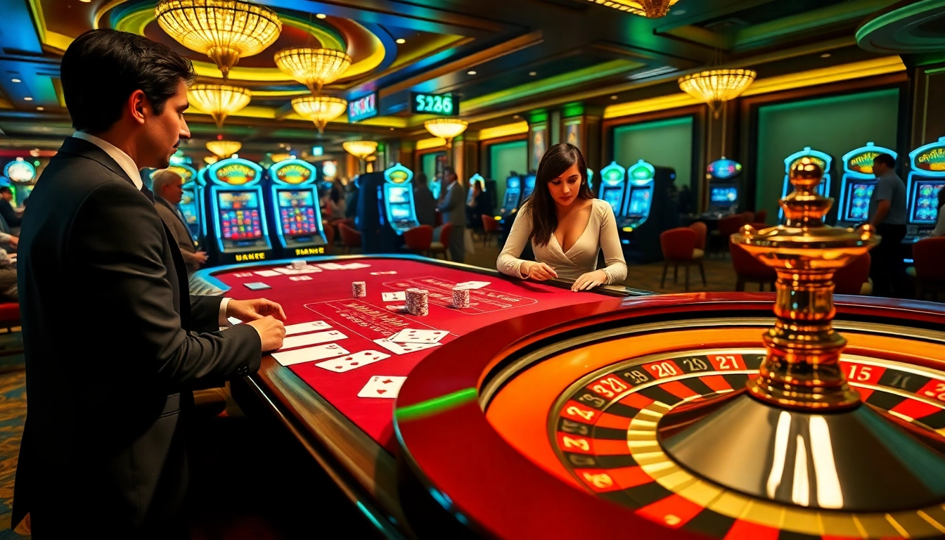 Trải nghiệm bầu không khí hồi hộp tại https://luck8.net với cảnh casino sang trọng, gồm các trò chơi và sự phấn khích.