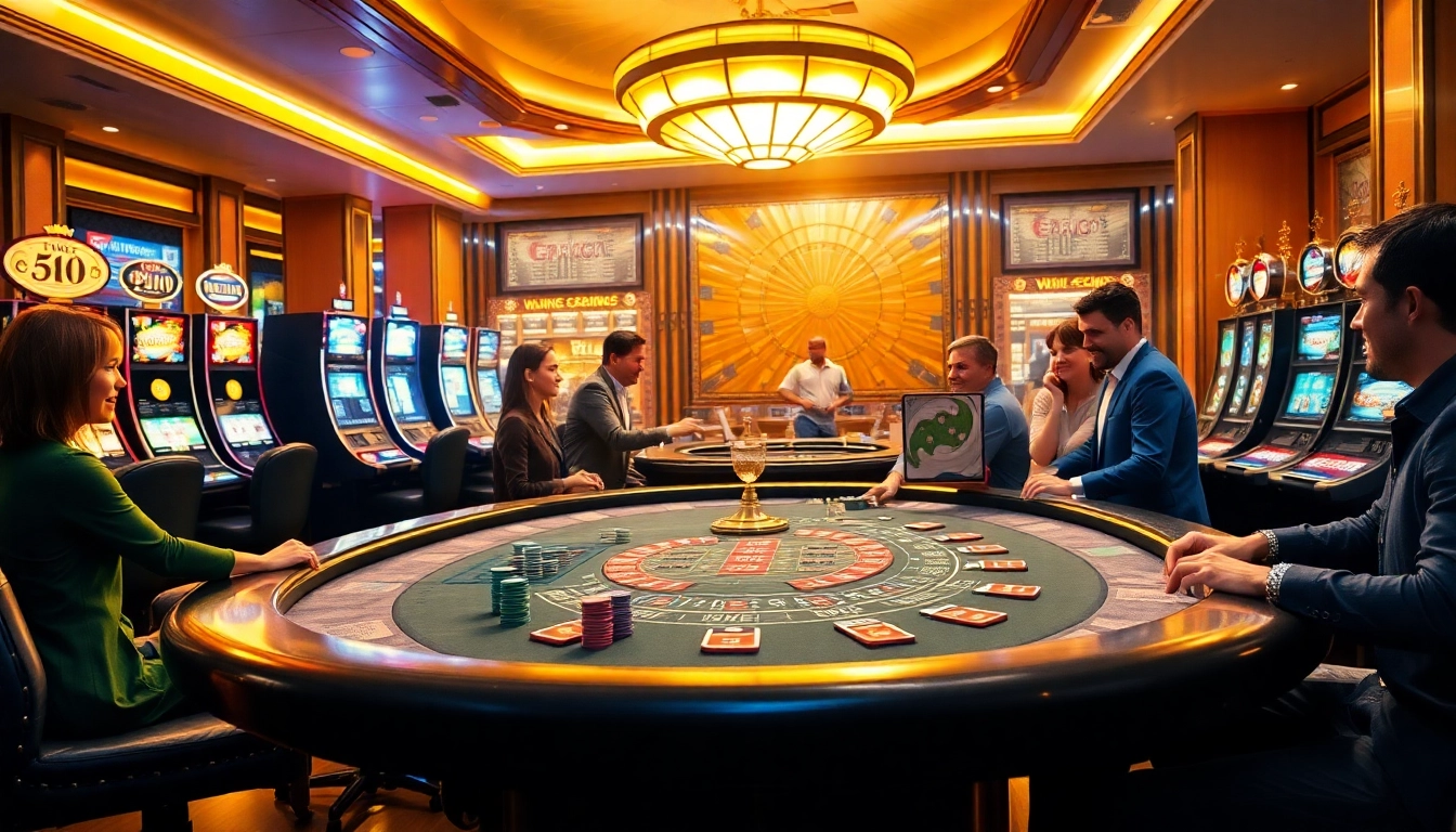 Experience high-stakes thrills at https://56win.sale/ with players enjoying vibrant casino games.