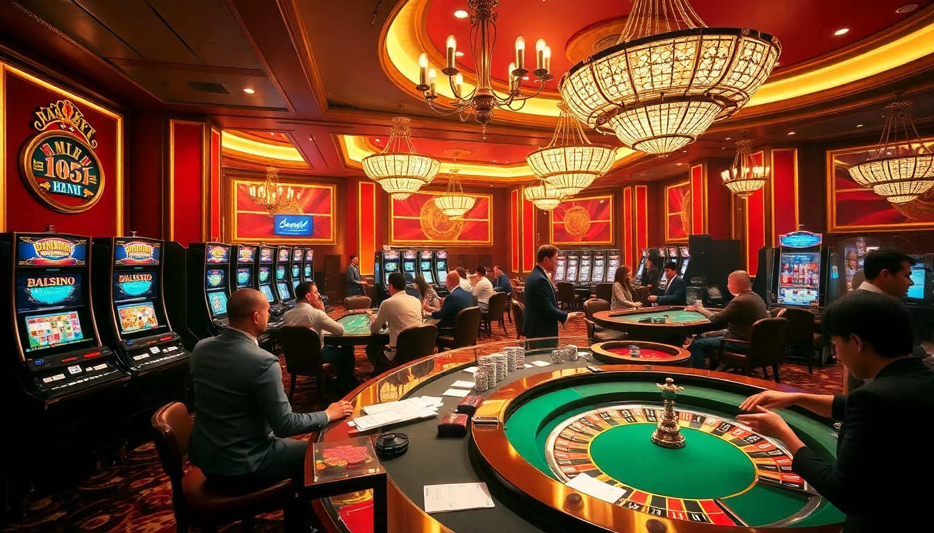Experience the thrilling atmosphere of https://rikvip368.com with elegant casino interiors and exciting gaming options.