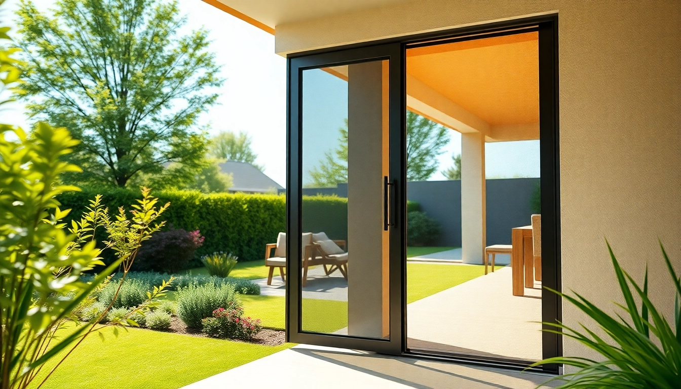 Install a fly screen door seamlessly integrates fresh air and outdoor ambiance.
