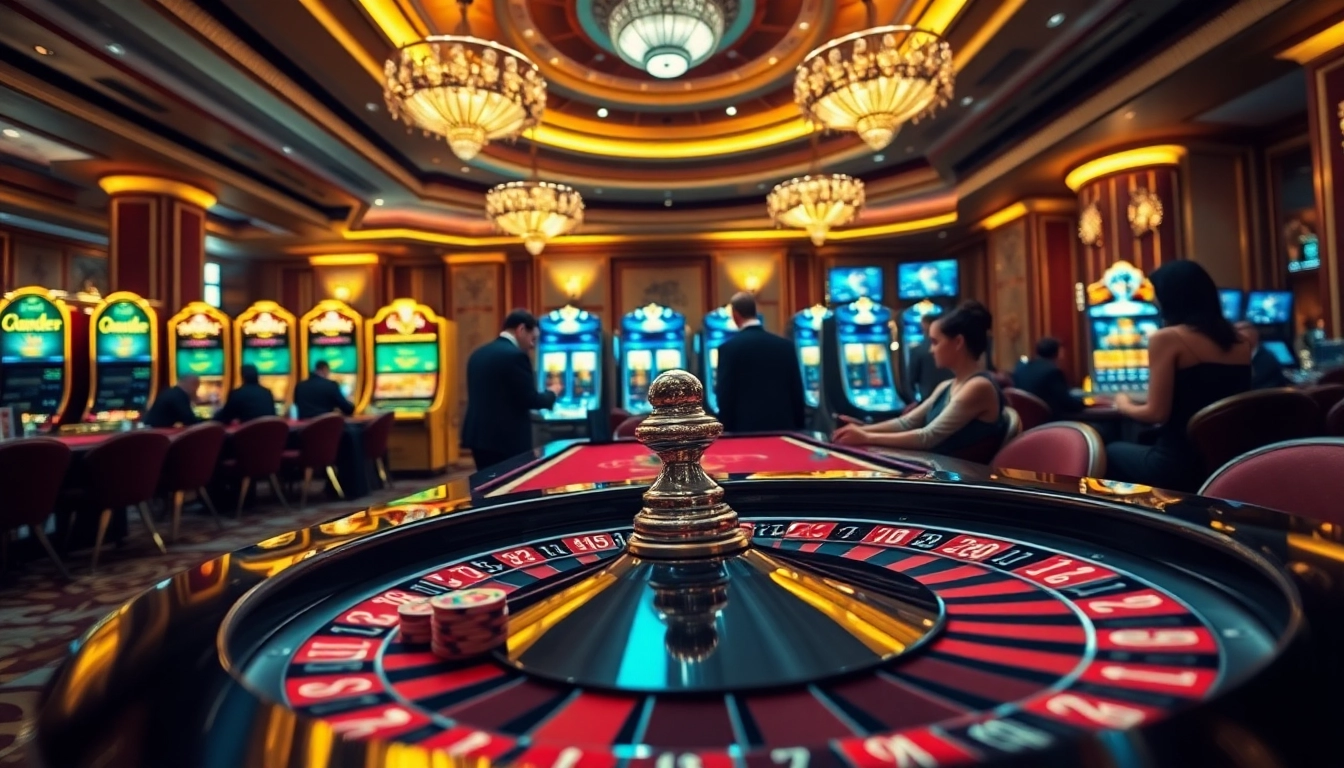 Players at an upscale casino enjoying games while exploring https://wapt.co.com/ for betting strategies.
