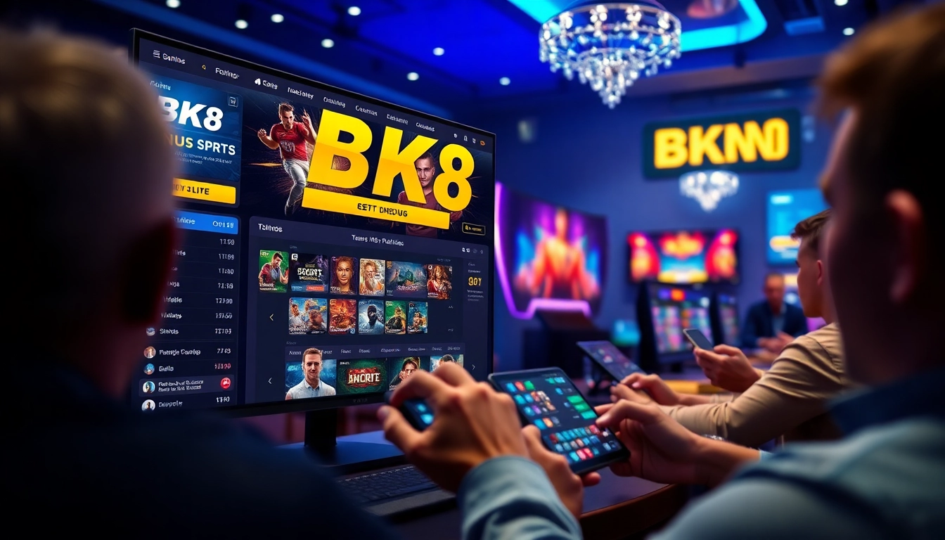Engaging gaming experience at bk860s.com showcasing online betting excitement.