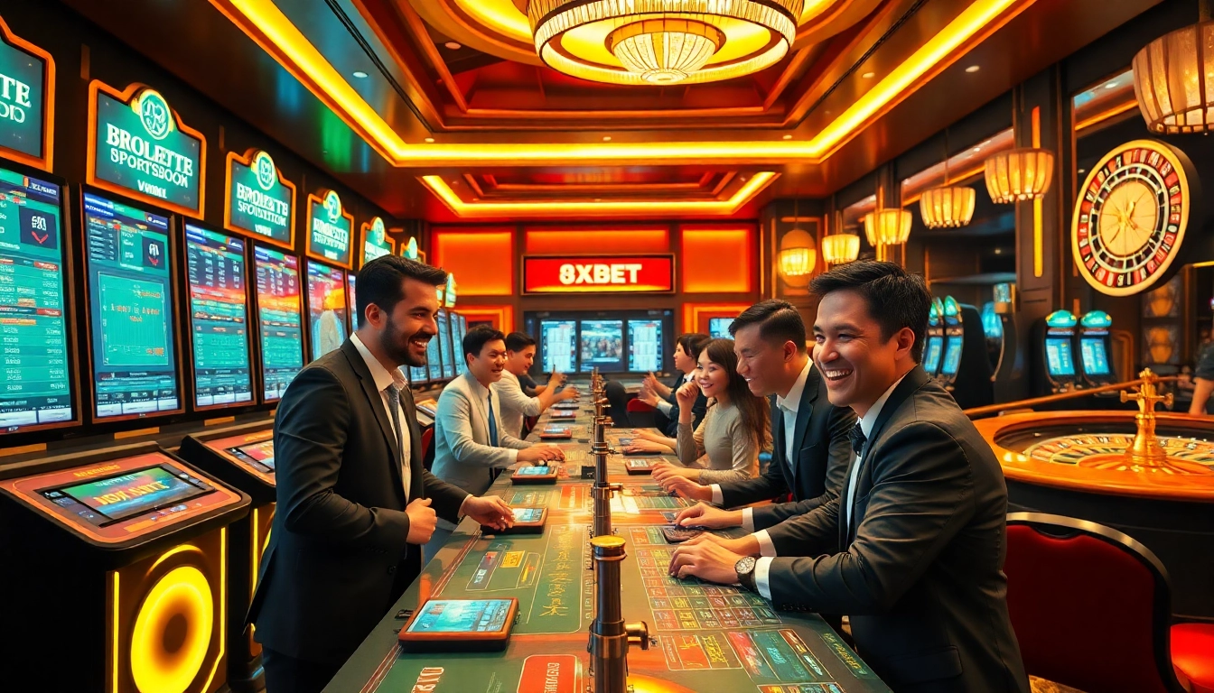 Experience the thrill of betting with link vào 8xbet, featuring live sports betting and luxurious casino vibes.