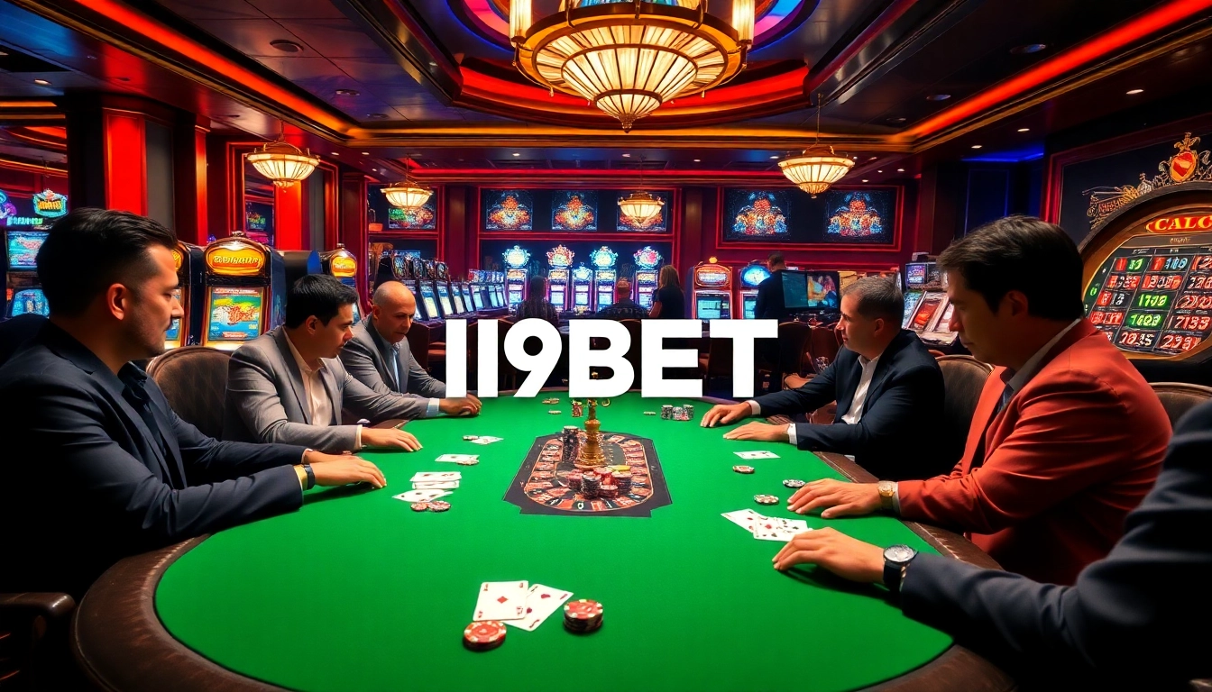 Experience the thrill of poker at I9BET with vibrant casino games and high-stakes action.