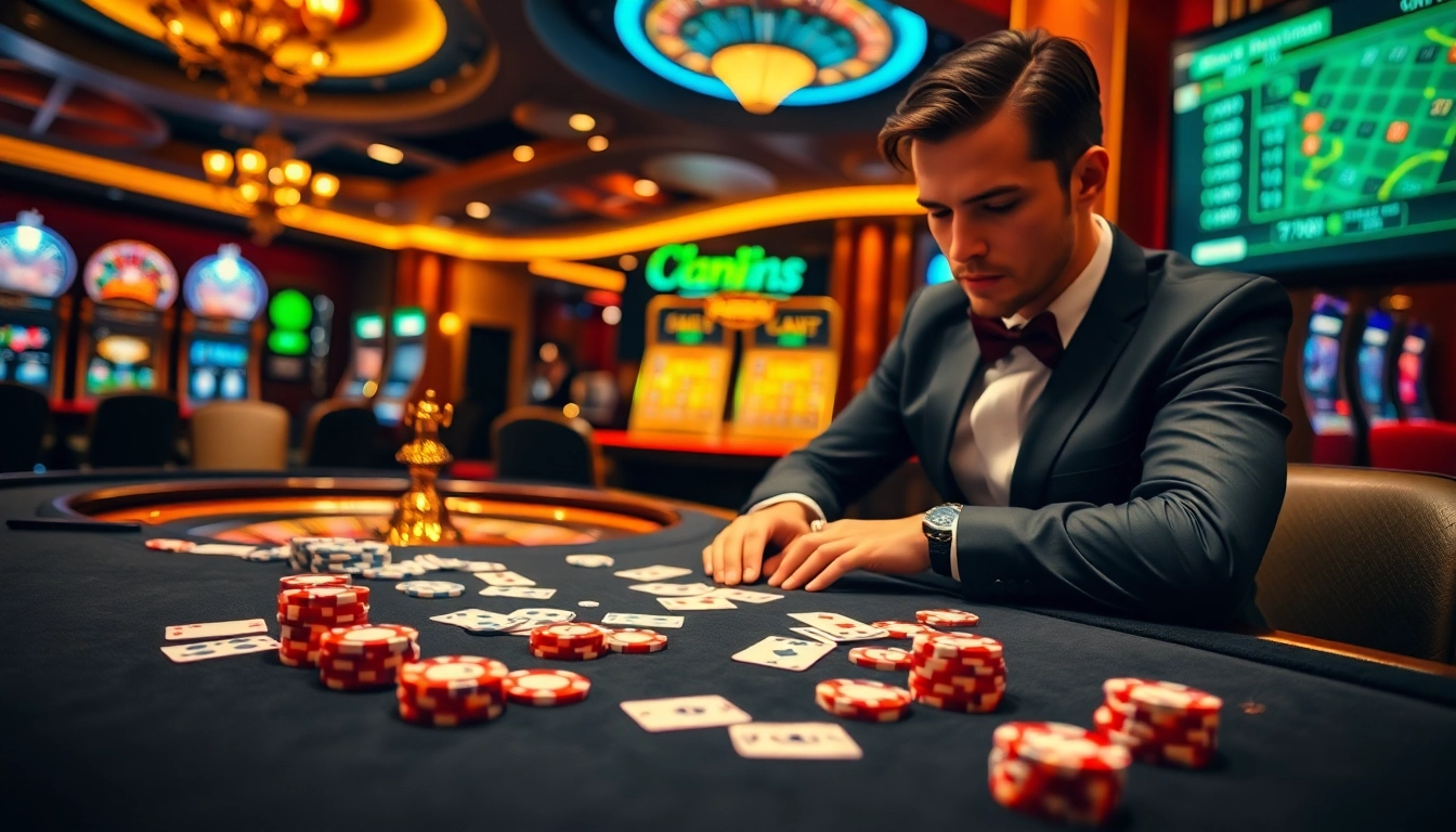Experience the thrill of winning at 789f casino with vibrant gaming tables and lively atmosphere.