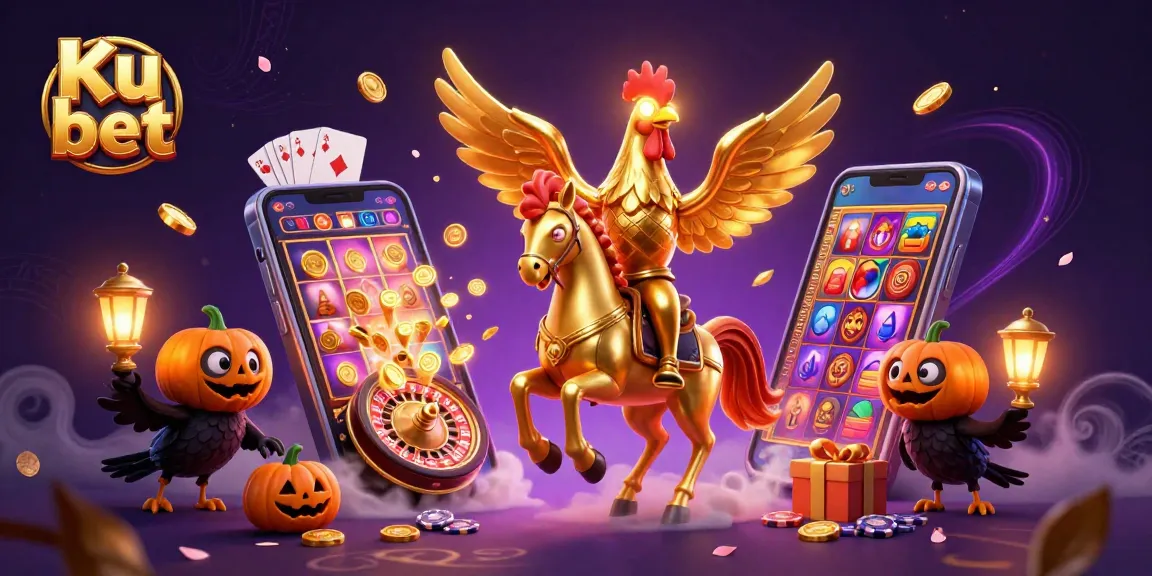 Engage in thrilling gaming adventures with Ku bet at this vibrant casino scene.