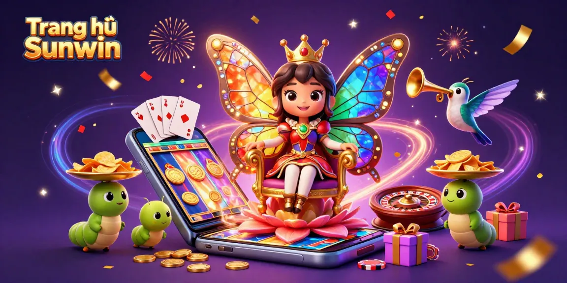 Experience the magical world of Trang chủ Sunwin with vibrant casino games, celebrating luck and excitement.