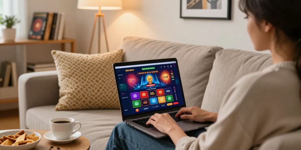 Experience the thrill of casinos that accept credit cards in a cozy online gaming setup.