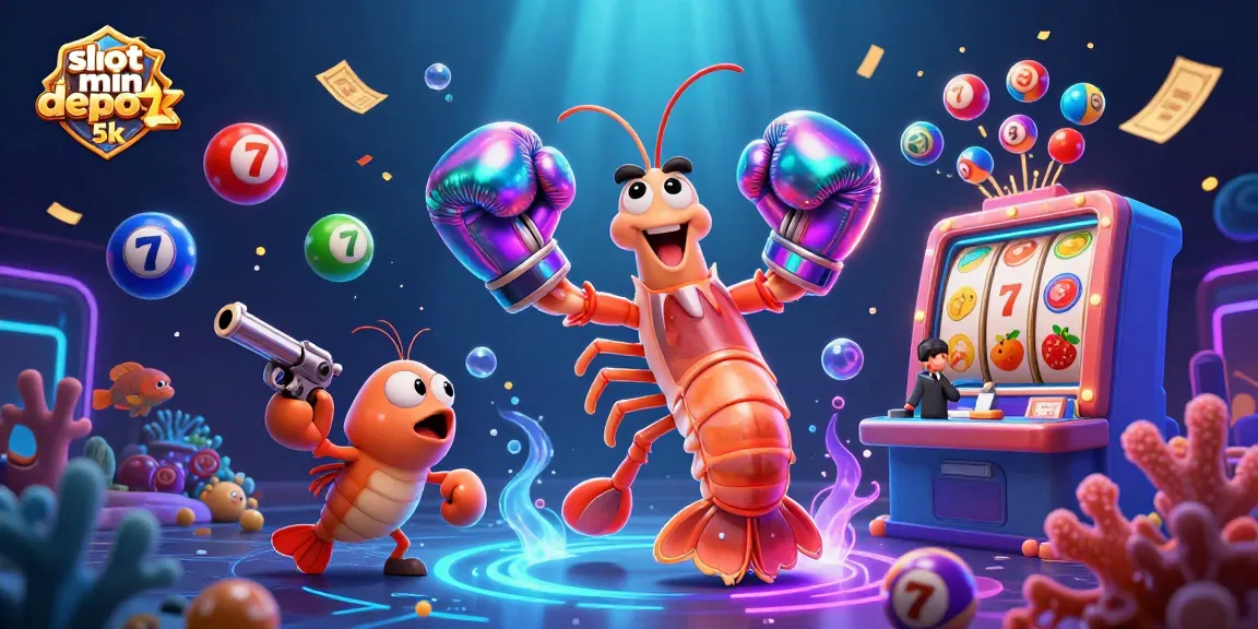 Engage with slot min depo 5k experiences featuring vibrant casino scenes and festive game elements.