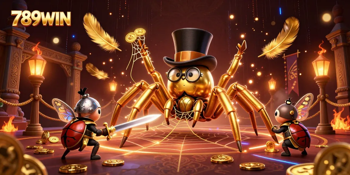 Play thrilling games at 789WIN with unique characters in an engaging casino scene.