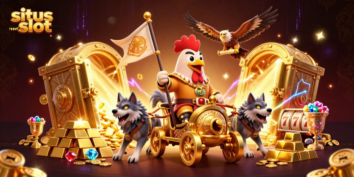 Experience thrilling wins on situs slot resmi with dynamic characters and casino elements
