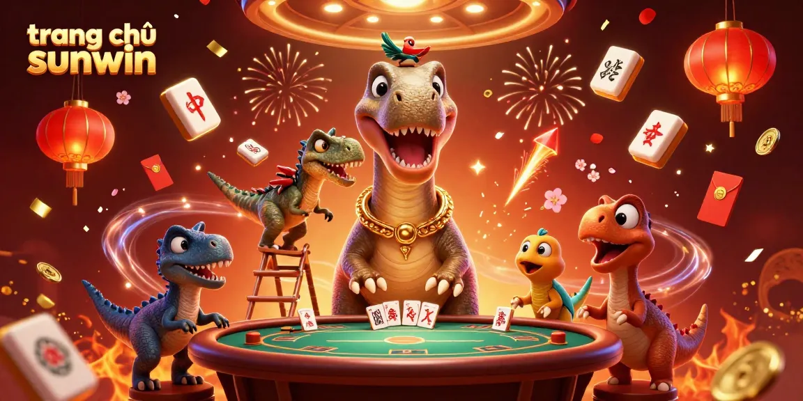 Experience the excitement of trang chủ sunwin with dynamic 3D casino characters and vibrant elements.